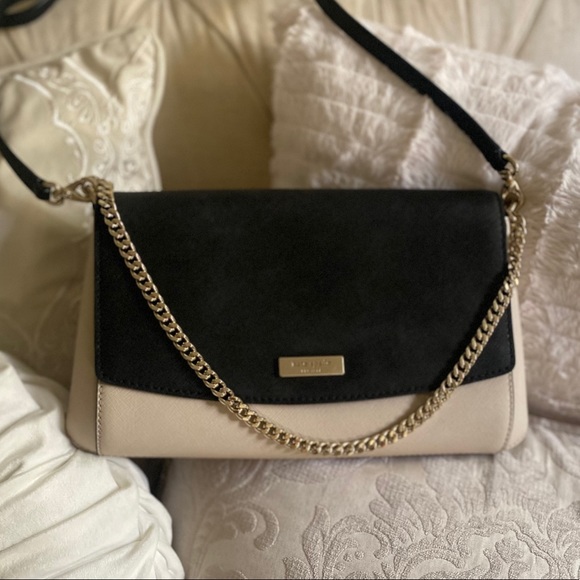 Kate Spade ♠️ NWOT Cream/Black Crossbody Bag - Picture 7 of 10